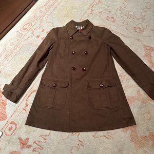 Vintage Brown Burberry Jacket Size S M